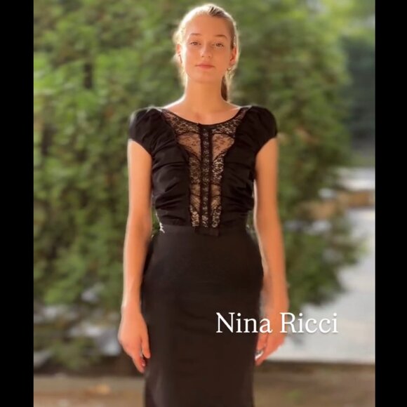 Nina Ricci Runway  Mini Dress Size: M | US 8-10, FR42 NEW - Picture 7 of 11